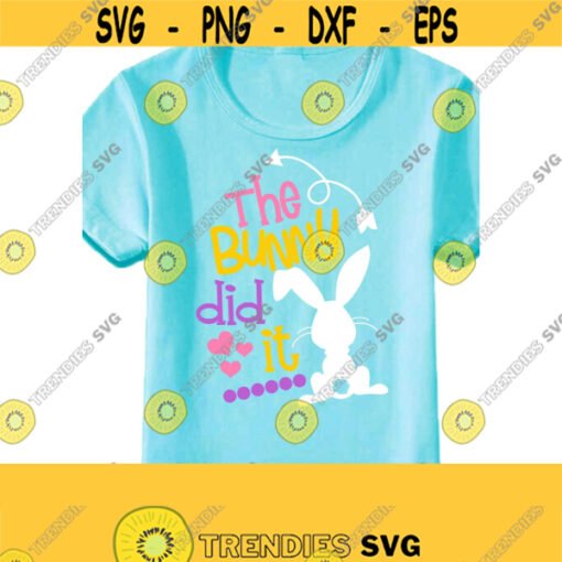 Easter Svg Bunny Svg Easter Bunny Svg Easter T Shirt Svg SVG DXF EPS Png Jpeg Ai Pdf Digital Cut Files