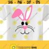 Easter SvgBunny Face SVG Bunny SVG Easter Sublimation Cute Easter Bunny Svg Digital Cut FIles Svg Dxf Eps Ai Pdf Png Jpeg