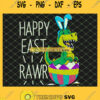 Easter T Rex Dinosaur Bunny Egg Costume Happy Eastrawr SVG PNG DXF EPS 1