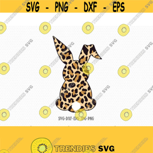 Easter cheetah print Bunny svg Easter svg Rabbit svg Easter Bunnies svg svg files for cricut and silhouette jpg png dxf eps Design 517