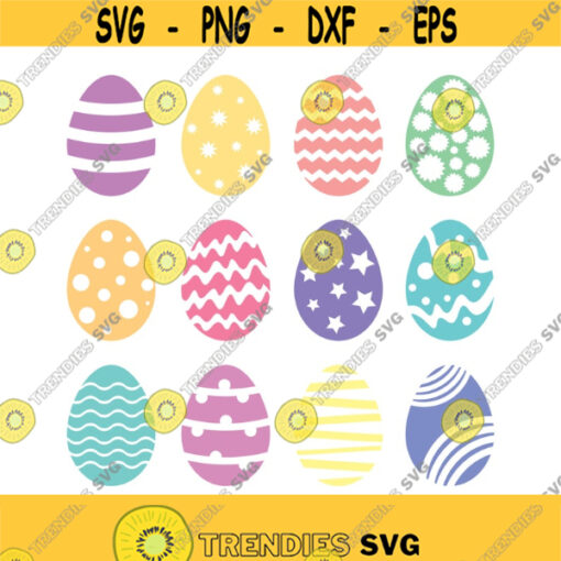 Easter eggs svg easter svg egg svg png dxf Cutting files Cricut Cute svg designs print for t shirt bundle happy easter Design 101