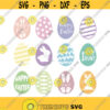 Easter eggs svg easter svg happy easter svg egg svg png dxf Cutting files Cricut Cute svg designs print for t shirt bundle Design 71