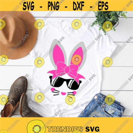 Easter girl svg easter svg easter bunny svg my first easter svg bunny svg happy easter svg iron on clipart SVG DXF eps png Design 457