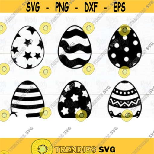 Easter svg Easter eggs Easter eggs svg easter eggs silhouette easter shape svg easter cut file SVG files for Cricut