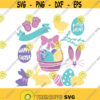 Easter svg easter egg svg easter bunny svg png dxf Cutting files Cricut Cute svg designs print for t shirt bundle Design 218