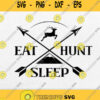 Eat Sleep Hunt Svg Png