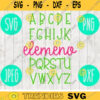 Elemeno LMNO ABCs Teacher School svg png jpeg dxf cutting file Commercial Use SVG Vinyl Cut File 78