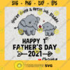Elephant Dad Svg Best Dad Ever Svg Fathers Day Svg Daddy And Son Svg