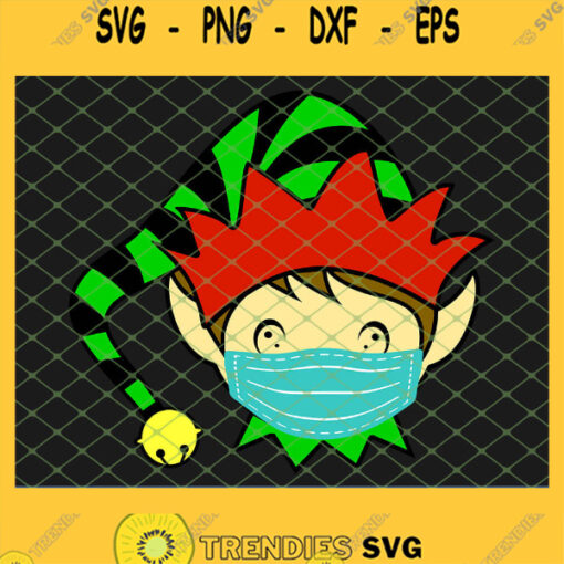 Elf Face Mask SVG PNG DXF EPS 1