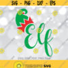 Elf SVG file Elf dxf Elf Cut file Elf Clipart Christmas SVG Christmas Cut File Cricut Silhouette Christmas designs Design 1187