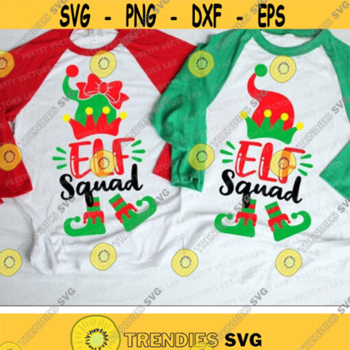 Elf Squad Svg Christmas Elf Svg Elf Crew Svg Funny Holiday Svg Dxf Eps Png Kids Svg Family Matching Shirts Svg Cricut Silhouette Design 2959 .jpg