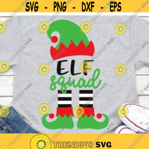 Elf Squad Svg Christmas Svg Elf Shirt Svg Kids Christmas Svg Elf Tribe Girl Elf Boy Elf Elf Hat Elf Feet Svg for Cricut Png