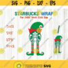 Elf Starbucks Cup SVG DIY Venti for Cricut 24oz venti cold cup Instant Download Design 59