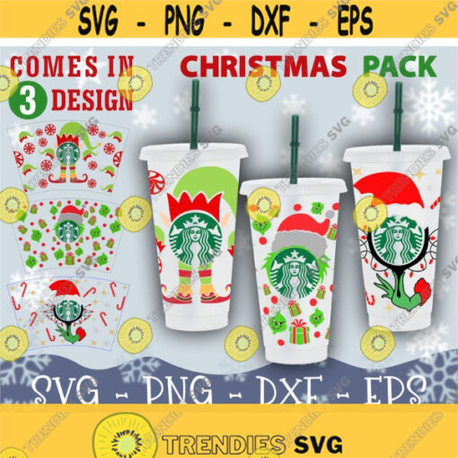 Elf Starbucks WrapChristmas Starbucks Cold Cup SvgStarbucks Wrap SvgStarbucks Logo SvgChristmas SvgVenti Cold Cup SvgStarbucks Tumbler Design 225