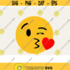 Emoji Svg. Emoji Clipart. Kiss love Svg. Valentine Svg. Emoji Cutting File. Emoji love Svg. Emoji Cricut. Emoji Png. Emoji Vector. Svg. Png.