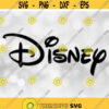 Entertainment Clipart Black Word D i s n e y in Comic Style Letters Inspired by Mickey Mouse Related Products Digital Download SVGPNG Design 358
