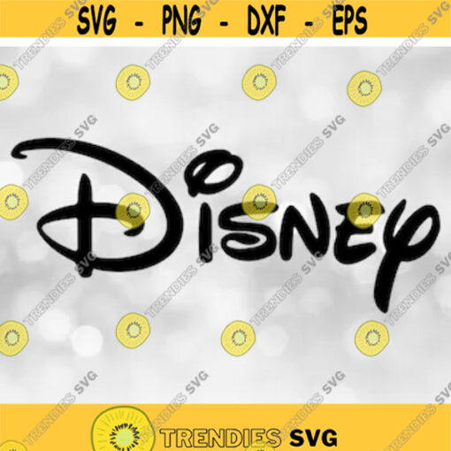 Entertainment Clipart Black Word D i s n e y in Comic Style Letters Inspired by Mickey Mouse Related Products Digital Download SVGPNG Design 358