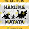 Entertainment Clipart Lion King Movie Simba Timon Pumbaa Hakuna Matata No Worries for the Rest of Your Days Digital Download SVGPNG Design 305