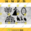 Entertainment Clipart Value Pack Bundle Inspired by Haunted Mansion Wallpaper Creature Bride Ghosts Foolish Mortal Digital Download SVG Design 271