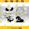Entertainment Clipart Value Pack Bundle Inspired by Nightmare Before Christmas Skellington Sally Zero Oogie Boogie Digital Download SVG Design 395
