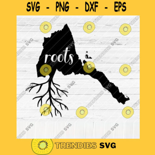 Eritrea Roots SVG File Home Native Map Vector SVG Design for Cutting Machine Cut Files for Cricut Silhouette Png Pdf Eps Dxf SVG