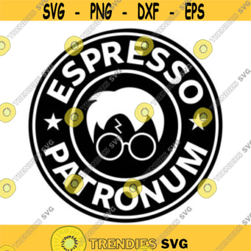 Espresso Patronum Decal Files cut files for cricut svg png dxf Design 27