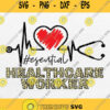 Essential Healthcare Worker Svg Heartbeat Stethoscope Nurse Svg Png