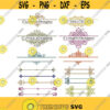 European Frame Monogram Cuttable Design SVG PNG DXF eps Designs Cameo File Silhouette Design 1863