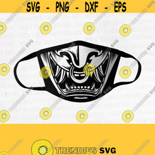 Evil Face Svg Skull Mask Skeleton mask Funny face mask Design Cricut File Digital DownloadDesign 545