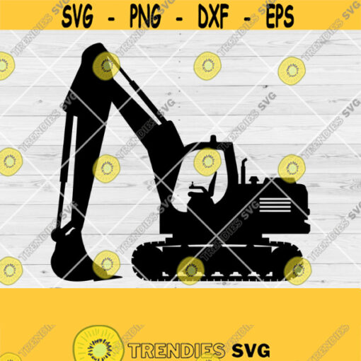 Excavator SVG File Excavator Clipart Us Heavy Equipment Svg Pipeliner Svg Excavator Files for Cricut Excavator Cut Files For Silhouette