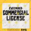 Extended Commercial License One Time Payment Commercial Use Personal Use Unlimited Use copy