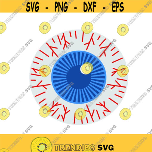 Eye Ball Eyeball Halloween Cuttable SVG PNG DXF eps Designs Cameo File Silhouette Design 479