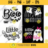 Fab Boo Lous svg Halloween shirt gift idea for boy and girl svg Little monster Svg Ghost cute Svg for Cricut 696