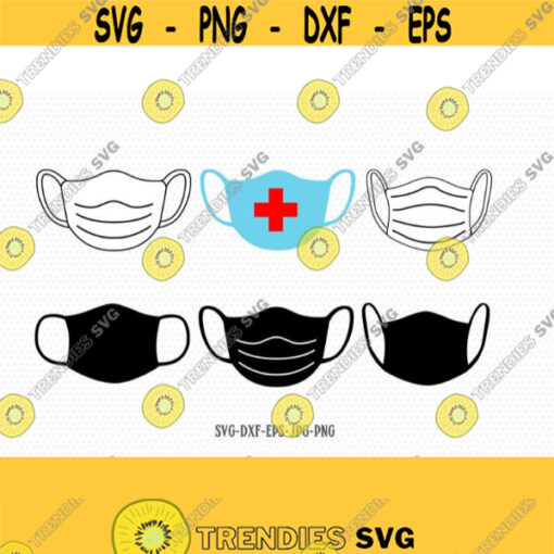 Face Mask svg bundle Face Mask Svg Stay Home Svg Virus Svg Quarantine Svg Social Distancing Svg Cricut Silhouette Cut File svg dxf eps Design 497