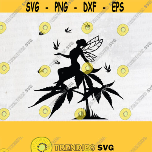 Fairy Cannabis Marijuana Illustration Svg Marijuana Svg Joint Svg Cannabis Svg Fairy Svg Weed Fairy Cut FilesDesign 119
