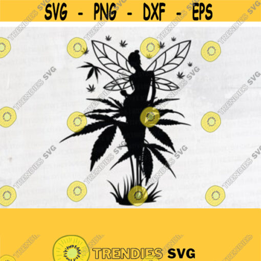 Fairy Cannabis Svg Cannabis Fairy Illustration Cannabis Svg Fairy Svg Weed Fairy Cut FilesDesign 26