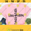 Faith Hope Love SVG Faith Hope Love Shirt Christian svg dxf png Christian Quote svg Scripture svg Redeemed svg Bible verse svg Design 453