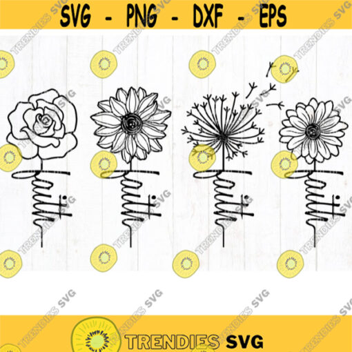 Faith Hope Love svg Faith svg Floral christian svg Sunflower bundle svg Design 312 .jpg