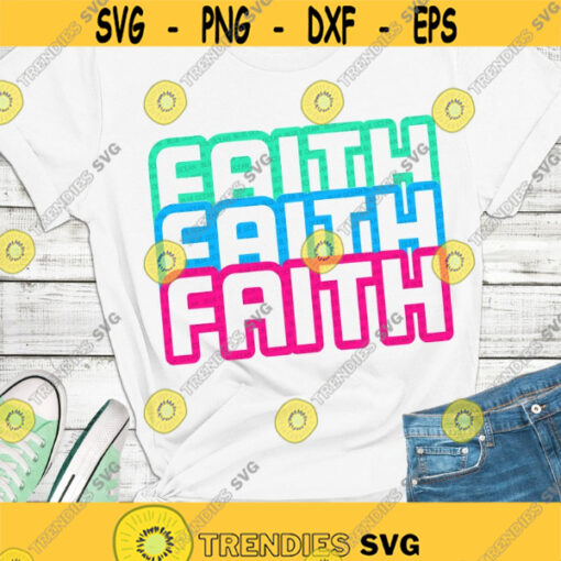 Faith SVG Faith mirror words SVG Faith shirt Files for cricut and Silhouette