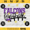Falcons Football SVG Team Spirit Heart Sport png jpeg dxf Commercial Use Vinyl Cut File Mom Dad Fall School Pride Cheerleader Mom 2216
