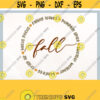 Fall Circle svg Fall Things svg Fall Circle Decal Fall Shirts svg Fall svg png dxf Cut Files for Cricut