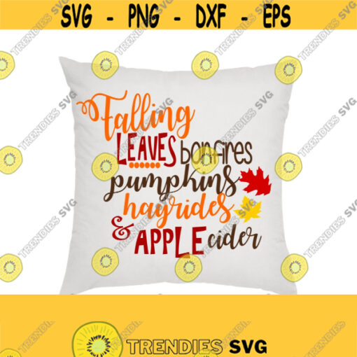 Fall Design SVG DXF EPS Ai Png Jpeg and Pdf Digital Files for Electronic Cutting Machines