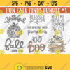 Fall Finds Bundle SVG PNG Print Files Sublimation Cutting Files For Cricut Pumpkin Thanksgiving Halloween Designs Funny Fall Holiday Design 474