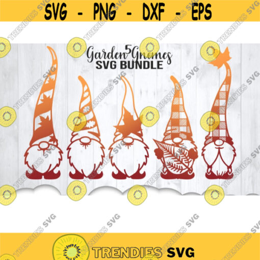 Fall Gnome SVG Bundle Garden Gnome Svg Files For Cricut Fall Svg Fall Leaves Svg Plaid Svg Fall Gnome Clipart Iron On Transfer .jpg