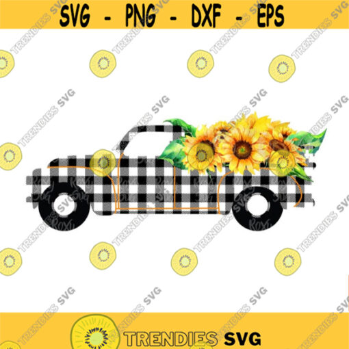 Fall PNG. vintage truck Sunflower truck png Its fall yall PNG sunflower png sublimation designs Sunflower Clipart Sunflower png