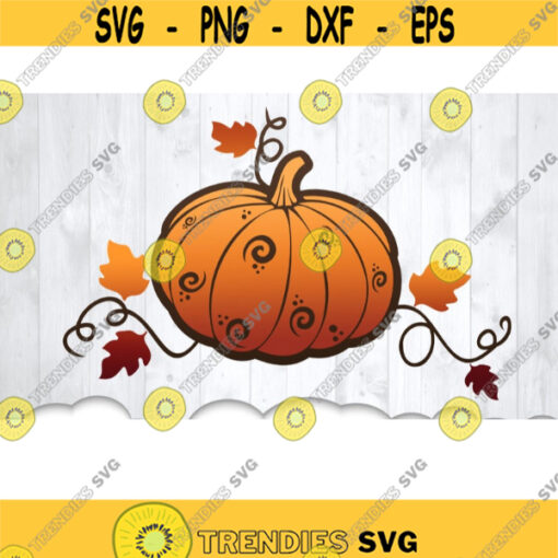 Fall Pumpkin SVG Pumpkin Svg Files For Cricut Fall SVG Decorative Fancy Pumpkin Clip Art Thanksgiving Pumpkin Svg Dxf Cut Files .jpg