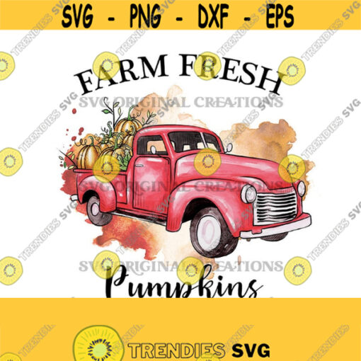 Fall Sublimation Fall png Fall vintage truck sublimation Pumpkins png Autumn designs Sublimation Design Digital Download PNG Design 737