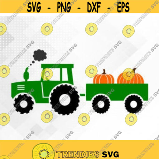 Fall Tractor SVG fall svg for Boys tractor svg pumpkin tractor svg decal files for cricut and silhouette INSTANT DOWNLOAD Design 16