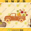 Fall Truck Svg Old Truck with Leaves Svg Fall Cut Files Cute Vintage Truck Svg Dxf Eps Png Autumn Clipart Maple Leaf Silhouette Cricut Design 584 .jpg