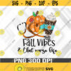 Fall Vibes And That Nurse Life Pumpkin Nurse Gifts Halloween PNG Halloween Gifts Ghost PNG Gift for Her Fall PNG Thankful Png Design 342